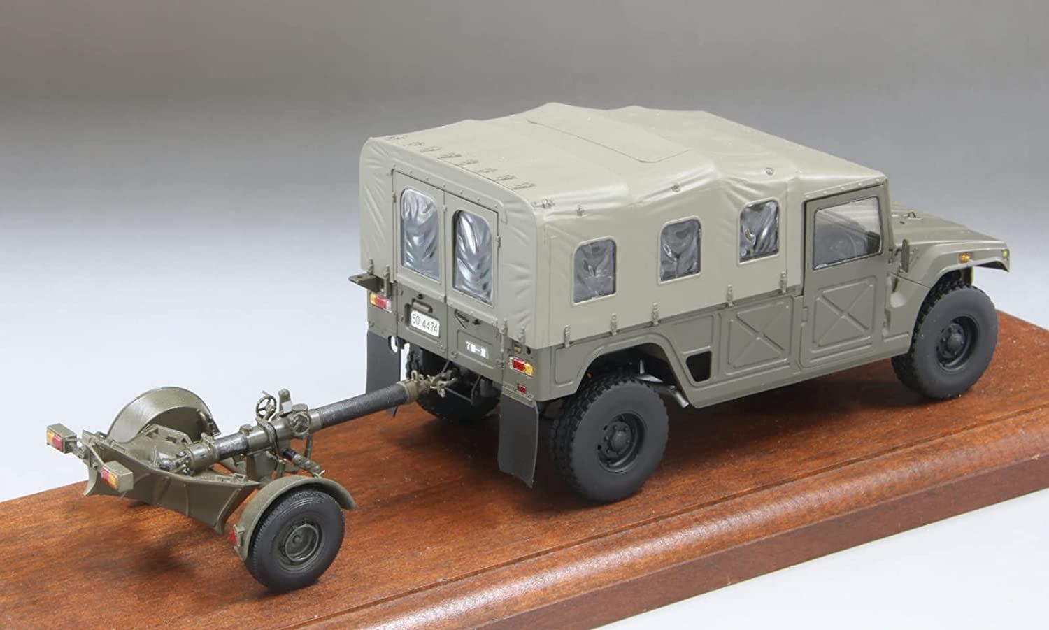 Fine Molds FM59 JGSDF Mortier 120mmRT w/Heavy Mortar Tractor - BanzaiHobby