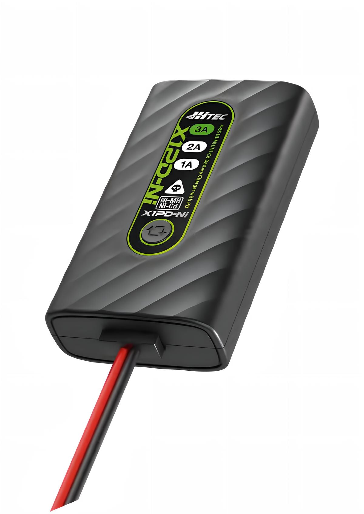 (PO MAR 2026) HiTEC 44370 4-8S Ni-MH/Ni-Cd Battery Charger, PD Compatible [X1 PD-Ni] Deans Type - BanzaiHobby