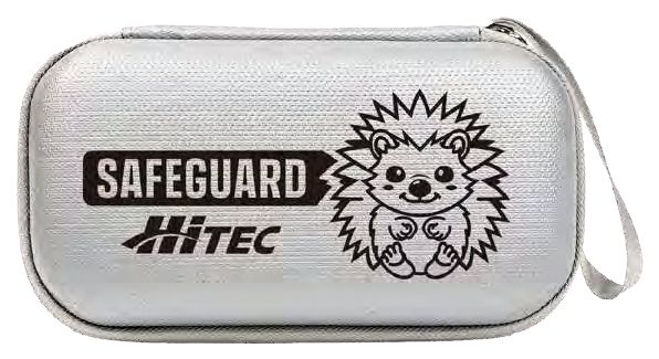 (PO JUN 2026) HiTEC FPP01 Fire-resistant Pouch SAFEGUARD Silver - BanzaiHobby
