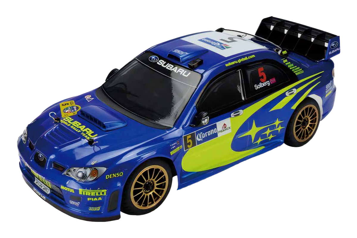 (PO JAN 2026) HiTEC 16525 1/10 Scale SUBARU IMPREZA WRC 2006 Painted Body Set