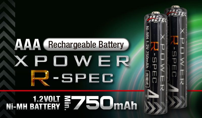 HiTec XPRAAA750 XPOWER R-SPEC AAA750mAh - BanzaiHobby