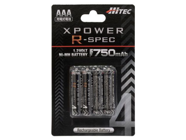 HiTec XPRAAA750 XPOWER R-SPEC AAA750mAh - BanzaiHobby