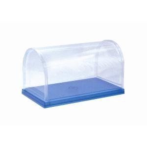Hobby Base PPC-K16BL Model Cover Dome (Long) Blue Clear - BanzaiHobby