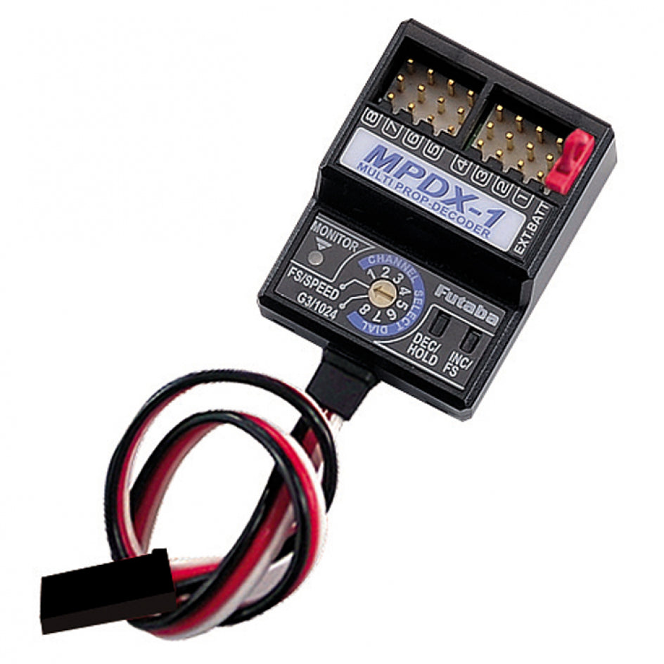 Futaba 013164 MPDX-1 Multi-Prop Decoder [00106523-1]