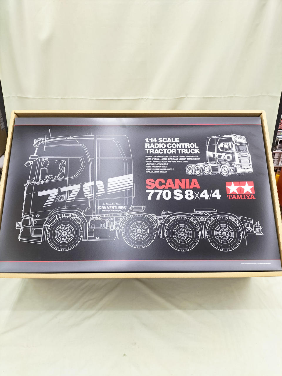 TAMIYA Trailer Head Scania 770S 1/14 Scale - Banzai Thrifting | BanzaiHobby