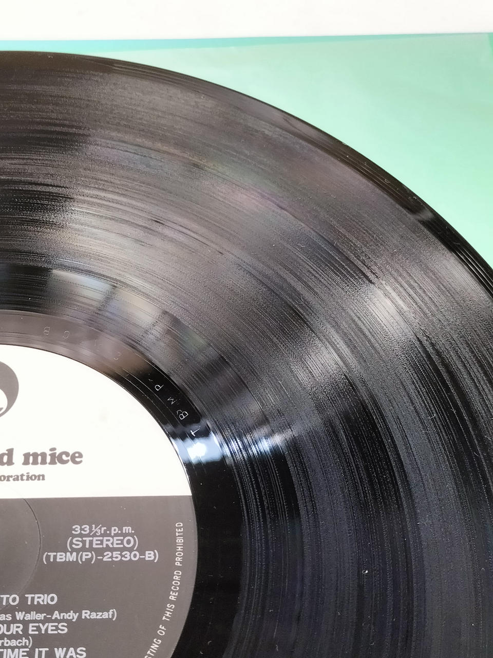 THREE BLIND MICE Record 15PJ-1026/MISTY