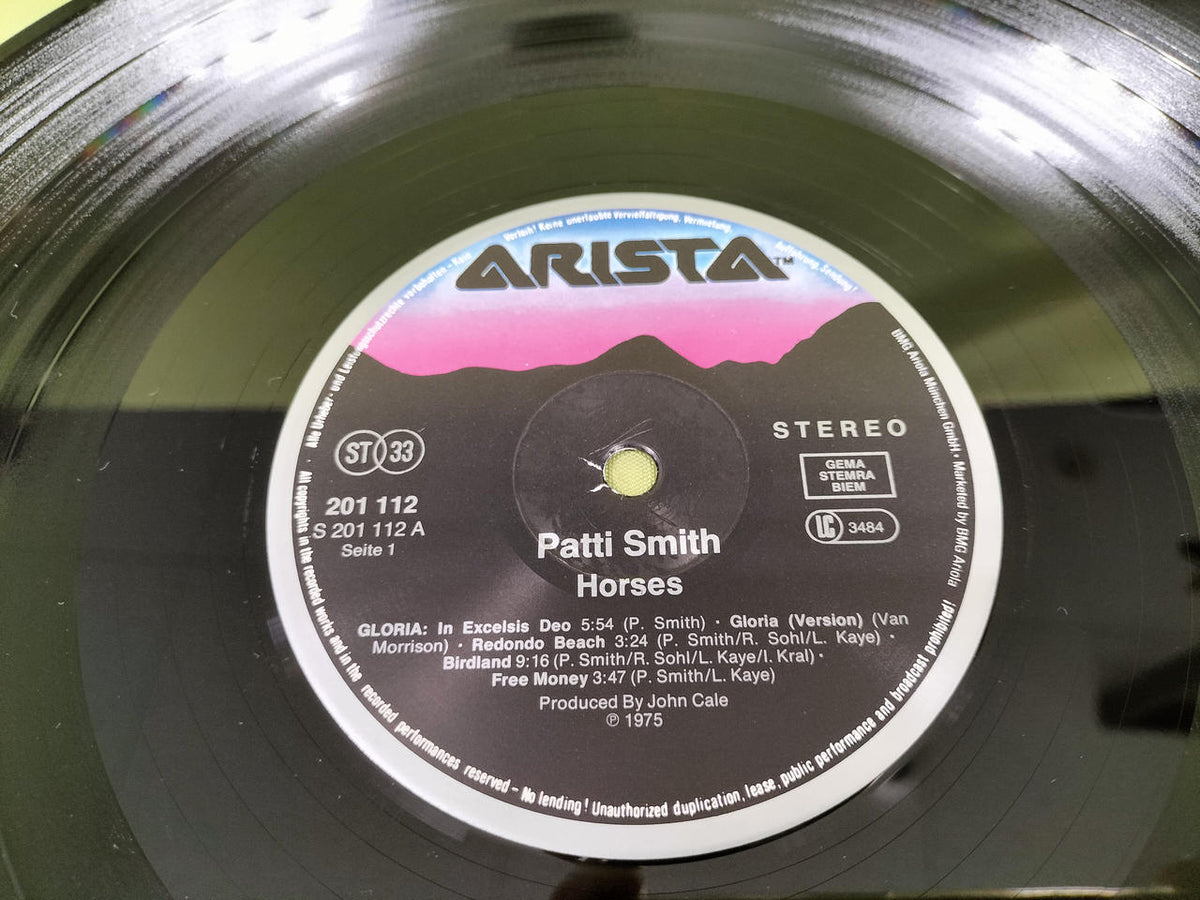 ARISTA Record PATTI SMITH/HORSES