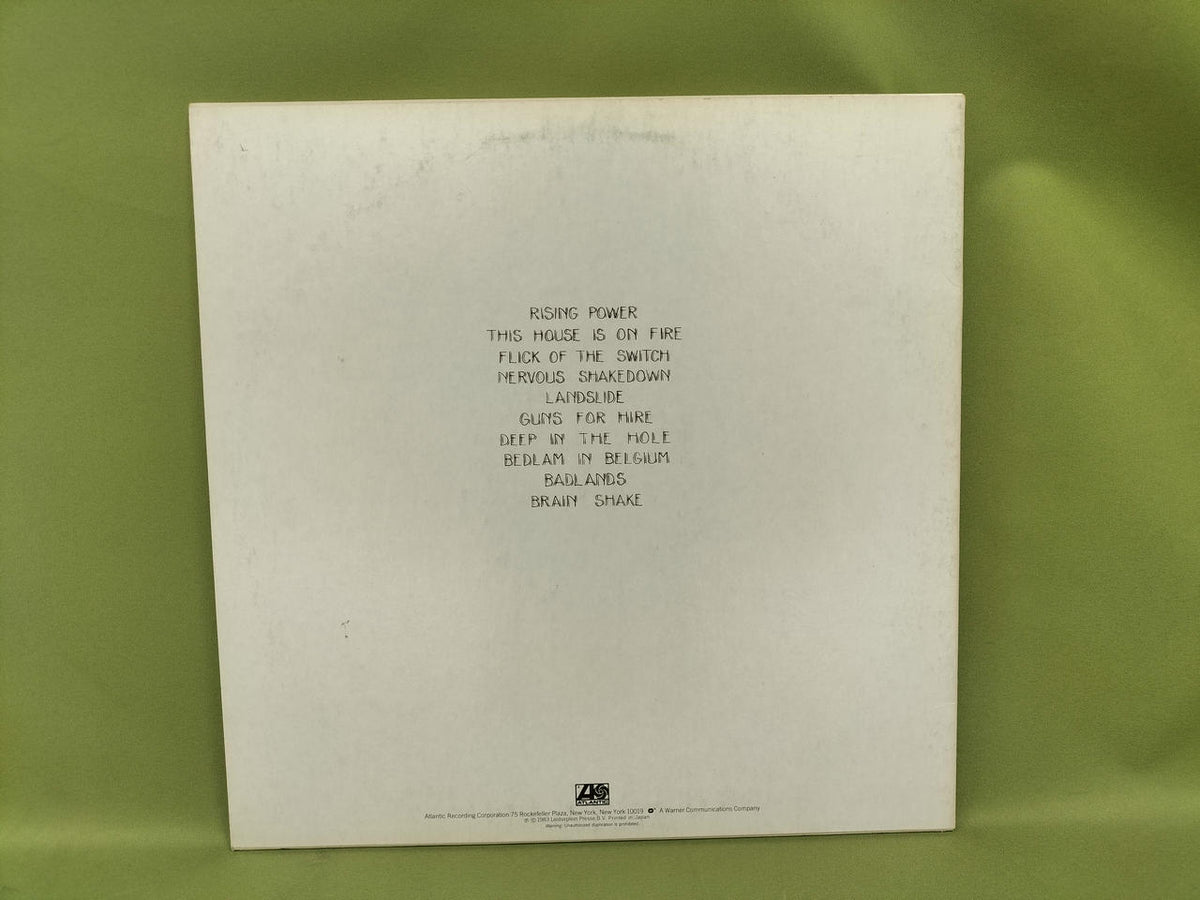 ATLANTIC Record AC/DC / FLICK OF THE SWITCH