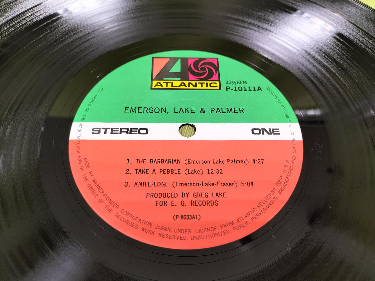 ATLANTIC Record ELP/Emerson, Lake & Palm