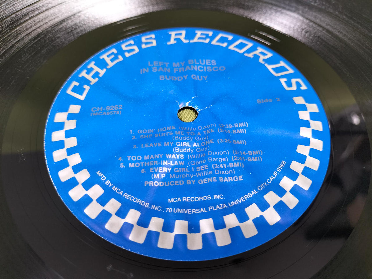 MCA RECORDS Record LEFT MY BLUES IN SAN FRANCISCO