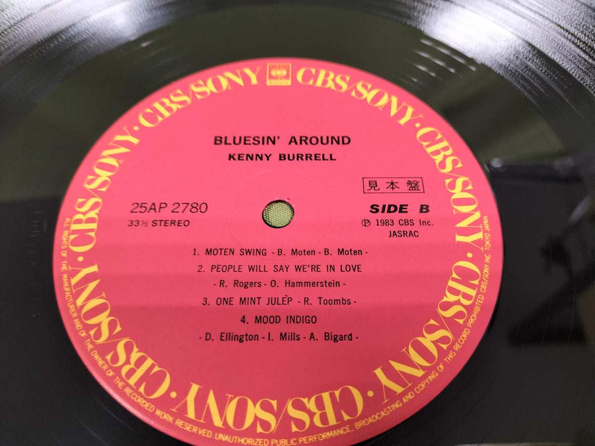 CBS SONY Record: Kenny Burrell / BlueJean Around