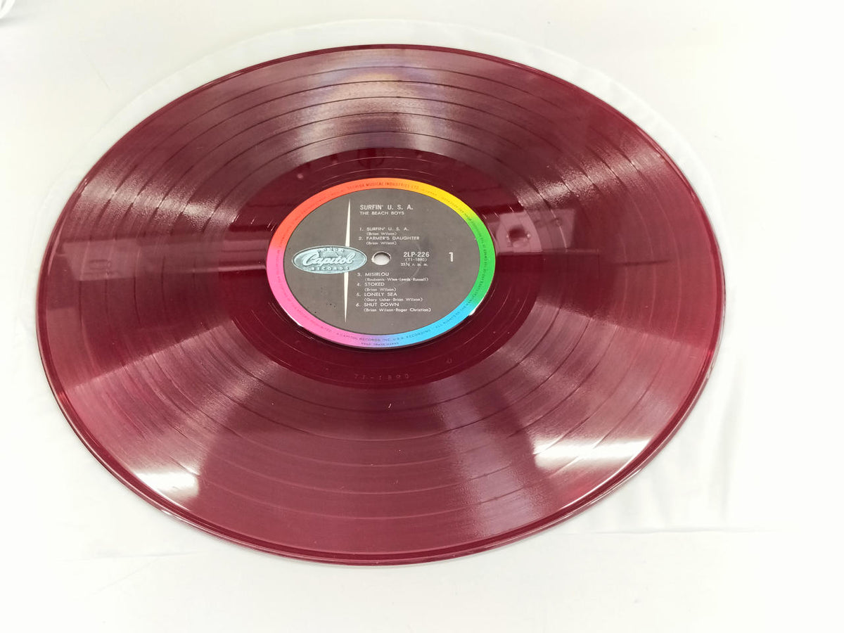 Toshiba Musical Industries, Ltd. THE BEACHBOYS/SURFIN'USA 2LP 226(T-1890)