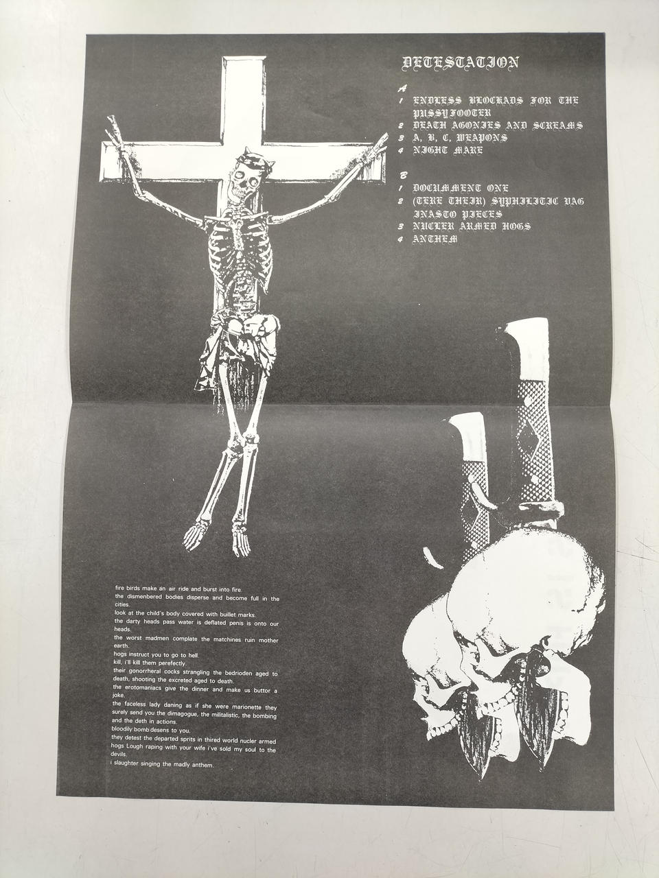 DOGMA RECORDS GISM/DETESTATION DOG1