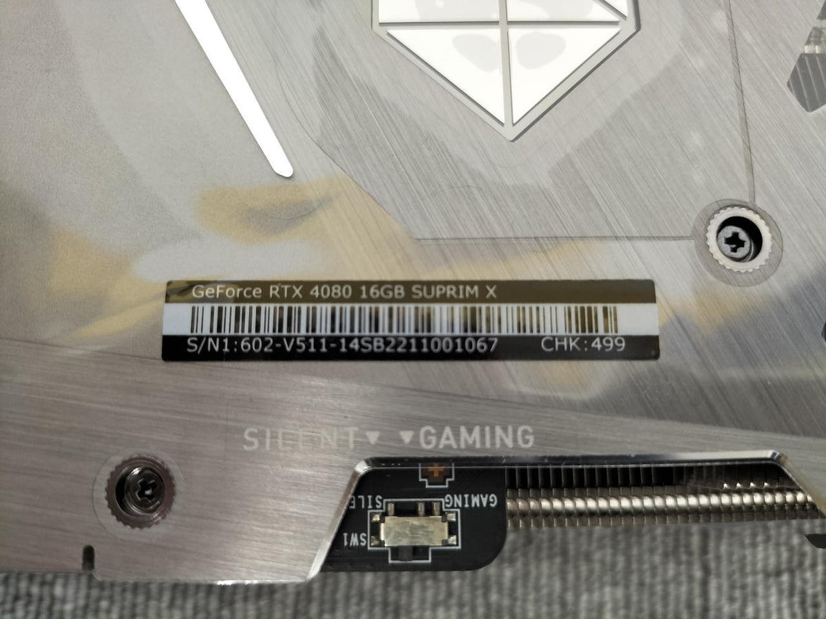 MSI Graphics Card GEFORCERTX4080 16GB SUPRIM X
