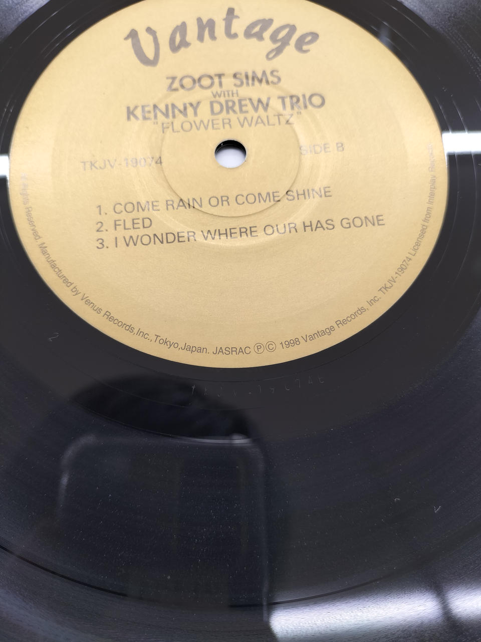 VENUS LP Record TKJV-19074