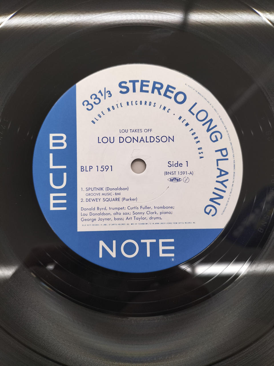 BLUE NOTE LP record BLP1591