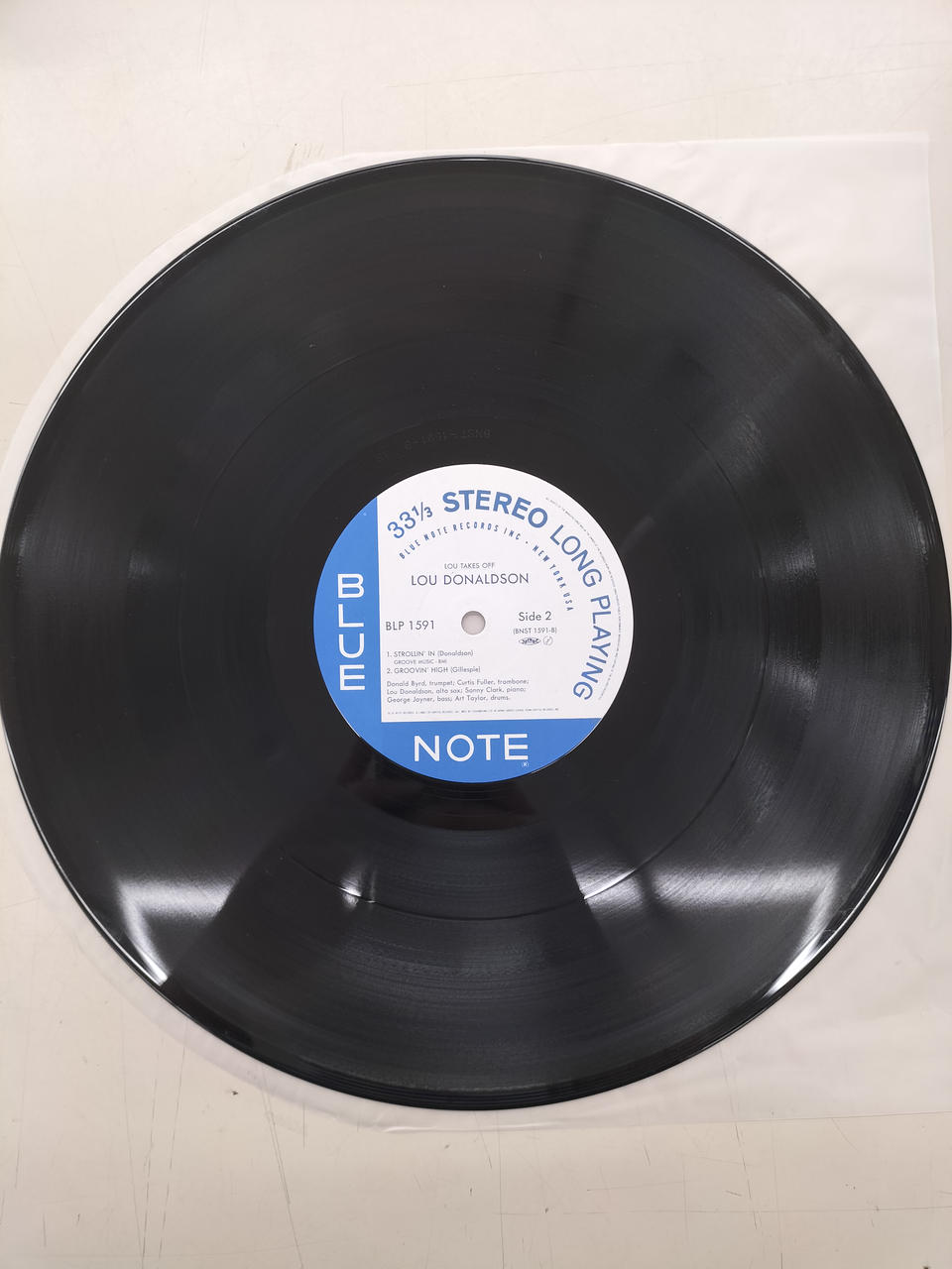 BLUE NOTE LP record BLP1591
