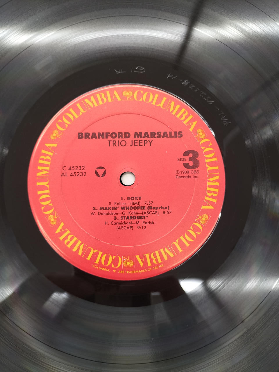 COLUMBIA LP record CX2 44199