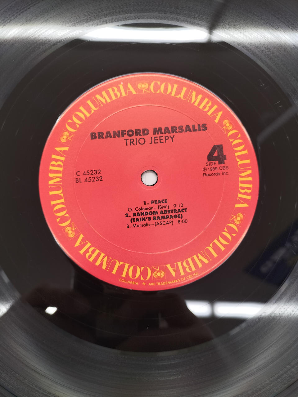 COLUMBIA LP record CX2 44199