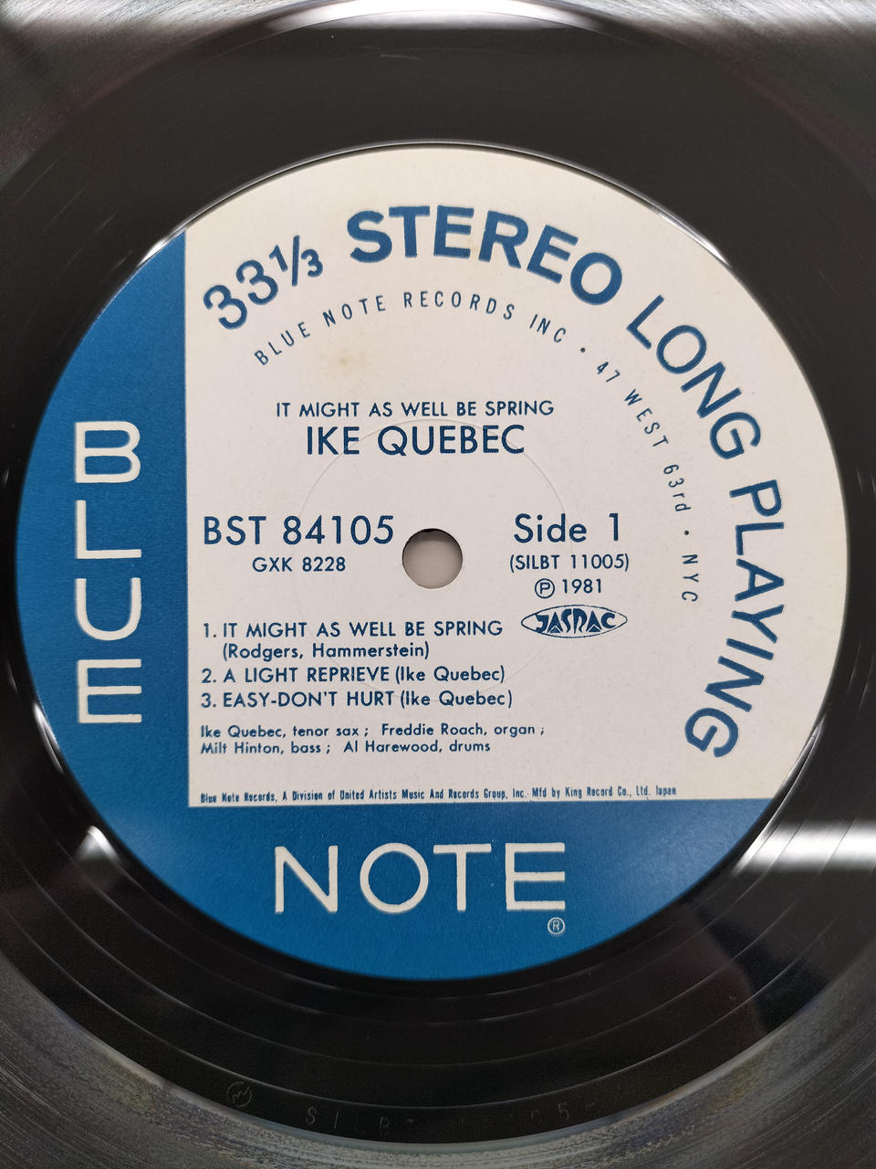 BLUE NOTE LP Record GXK8228