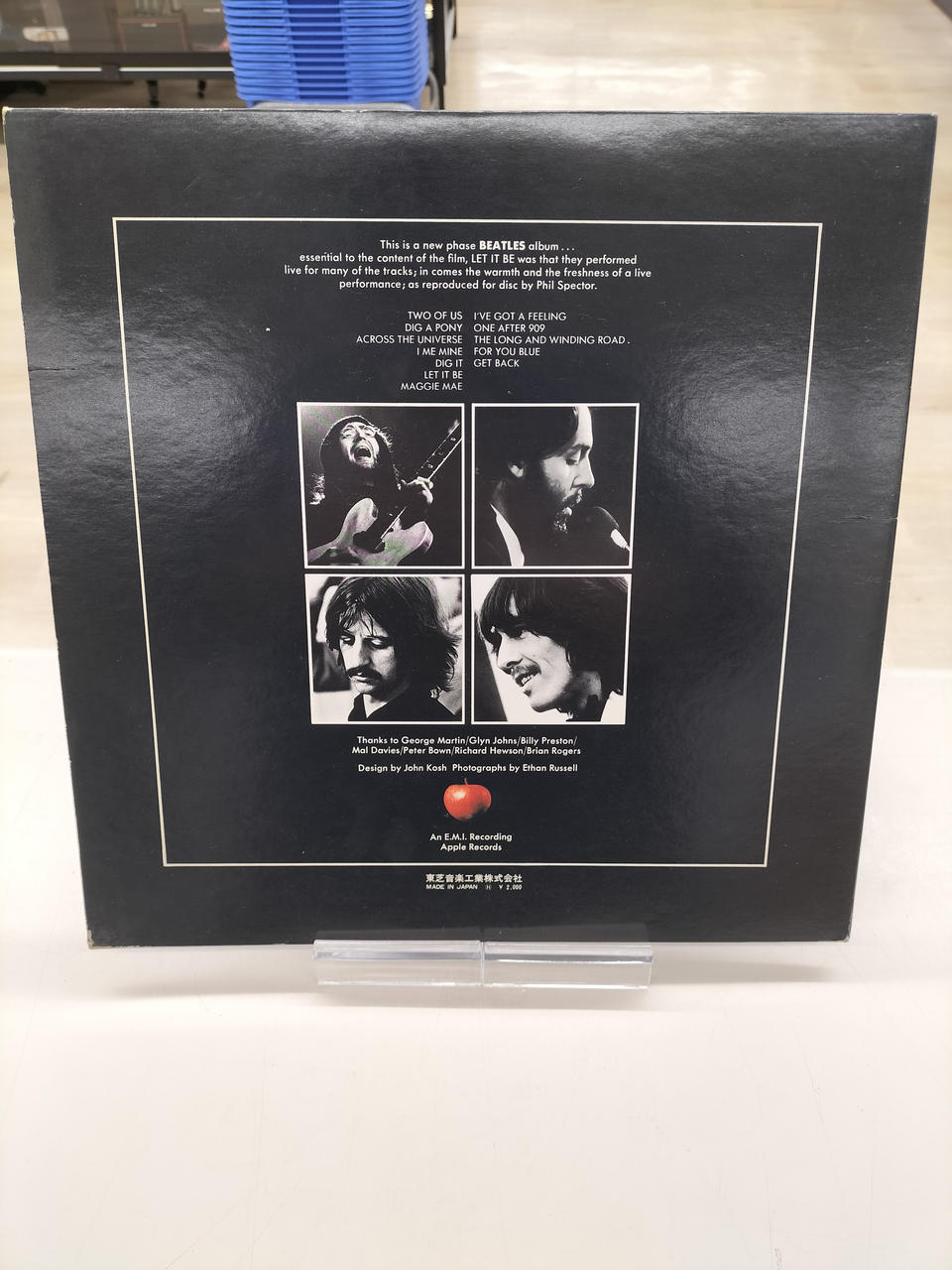 Toshiba Musical Industries LP Record AP-80189