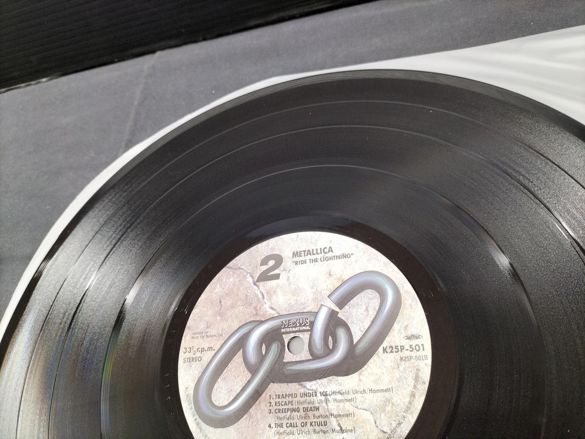 King Records Metallica/Ride the Lightning K25P 501