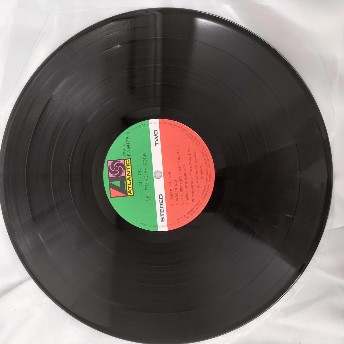 AC/DC LP LET THERE BE ROCK