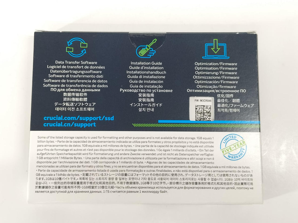 Crucial [Unopened] MX500 CT500MX500SSD1/JP