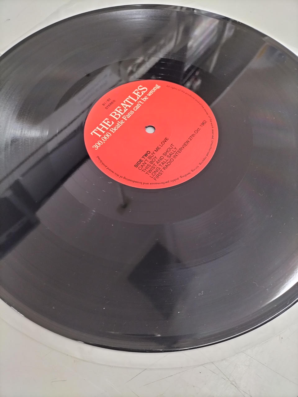 STEREO LP record
