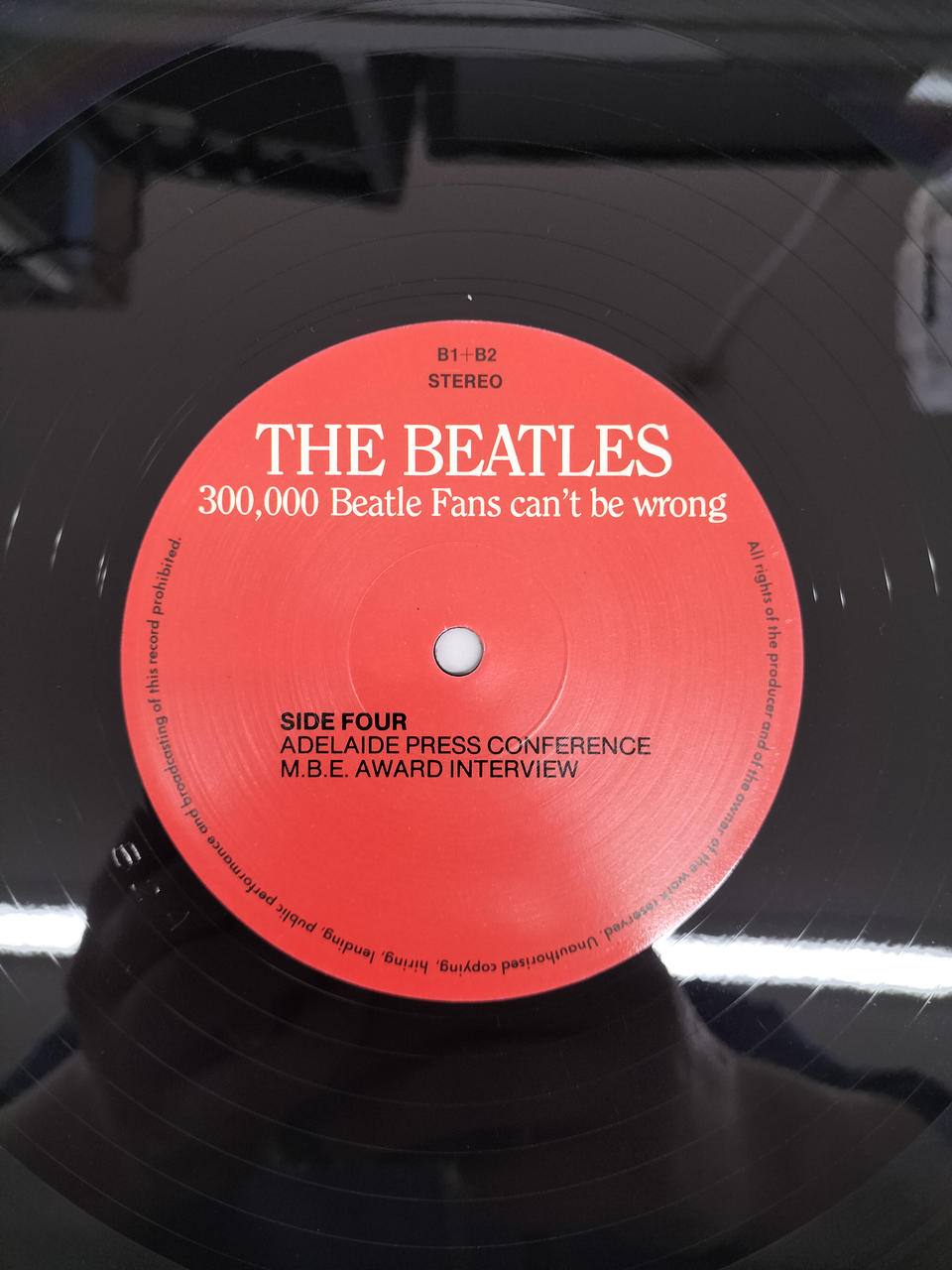 STEREO LP record