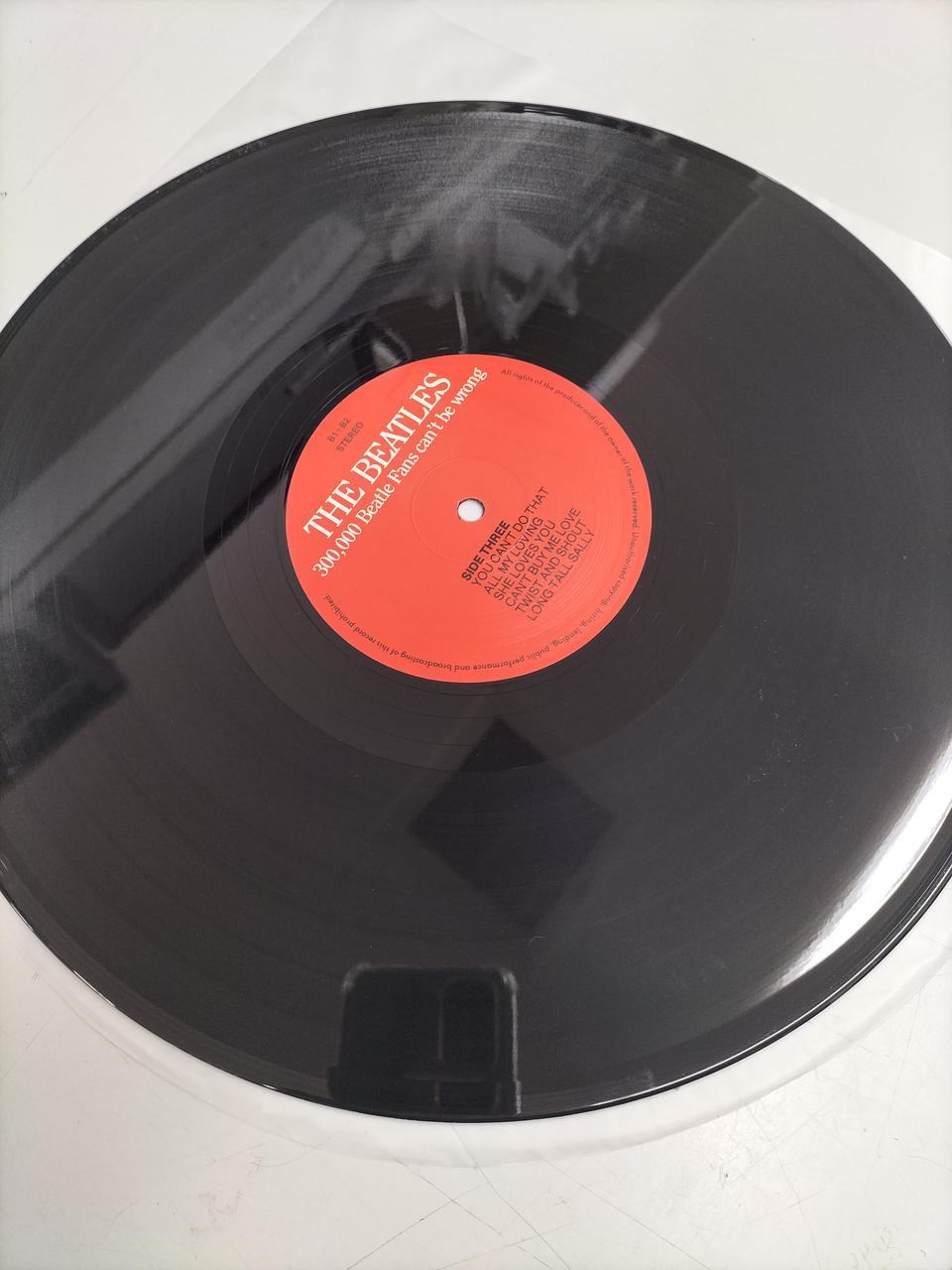 STEREO LP record