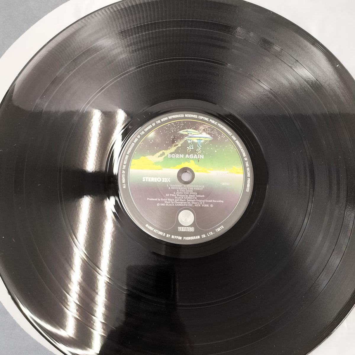 VERTIGO LP Western Music Black Sabbath / The Devil's Pawn
