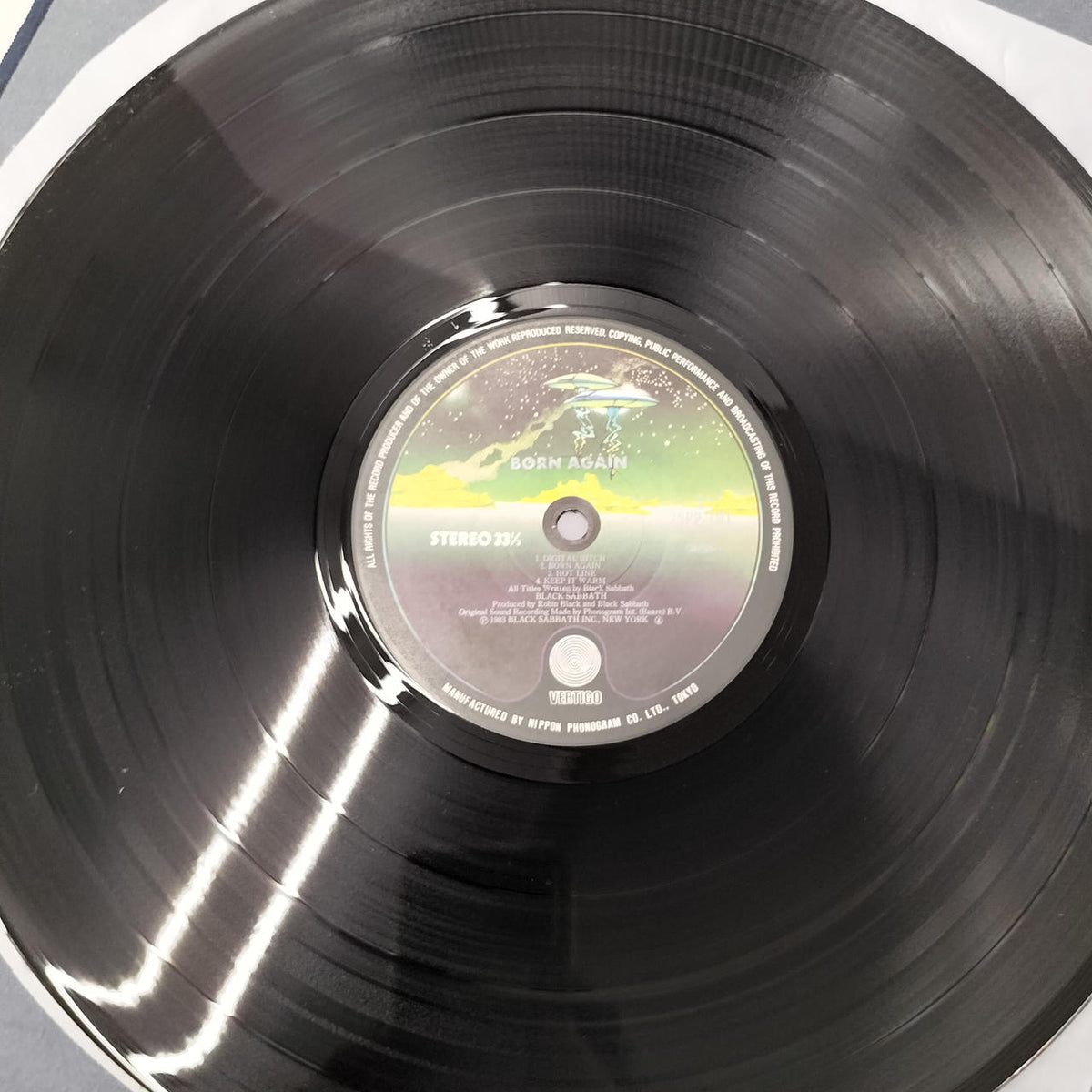 VERTIGO LP Western Music Black Sabbath / The Devil's Pawn