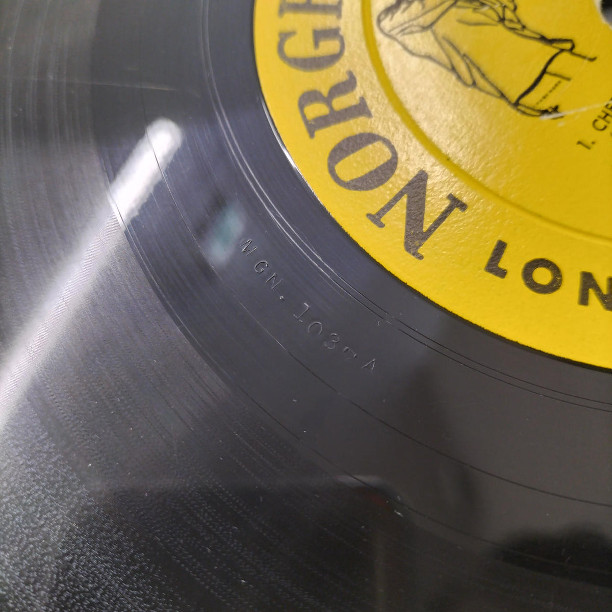 LIONEL HAMPTON AND STAN GETZ [Scratched] Record HAMP AND GETZ