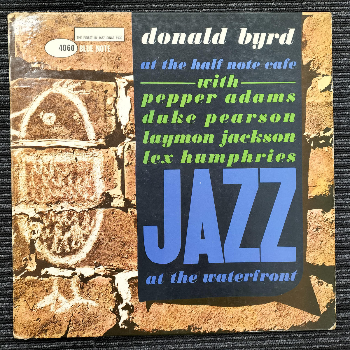 DONALD BYRD [With Scratches] Record AT THE HALF NOTE