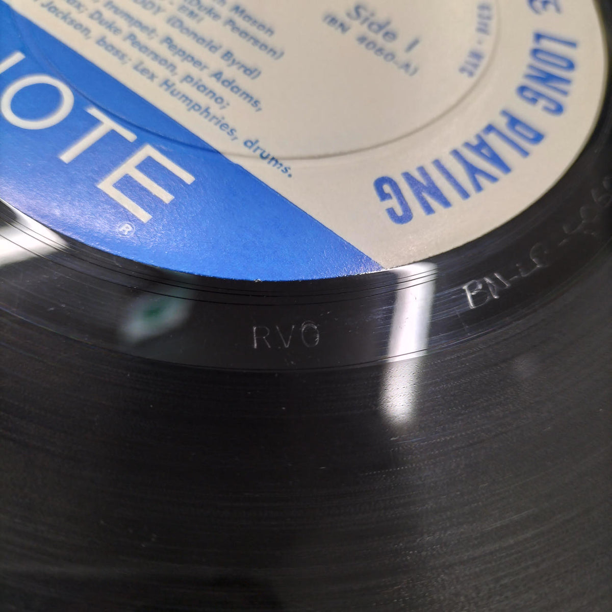 DONALD BYRD [With Scratches] Record AT THE HALF NOTE