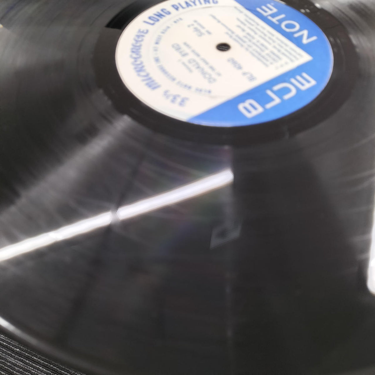 DONALD BYRD [With Scratches] Record AT THE HALF NOTE