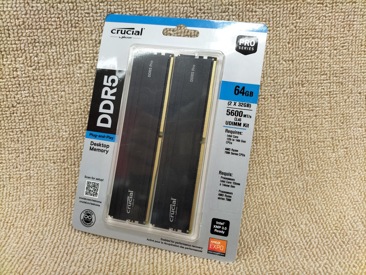CRUCIAL DDR5 Memory CP2K32G56C46U5