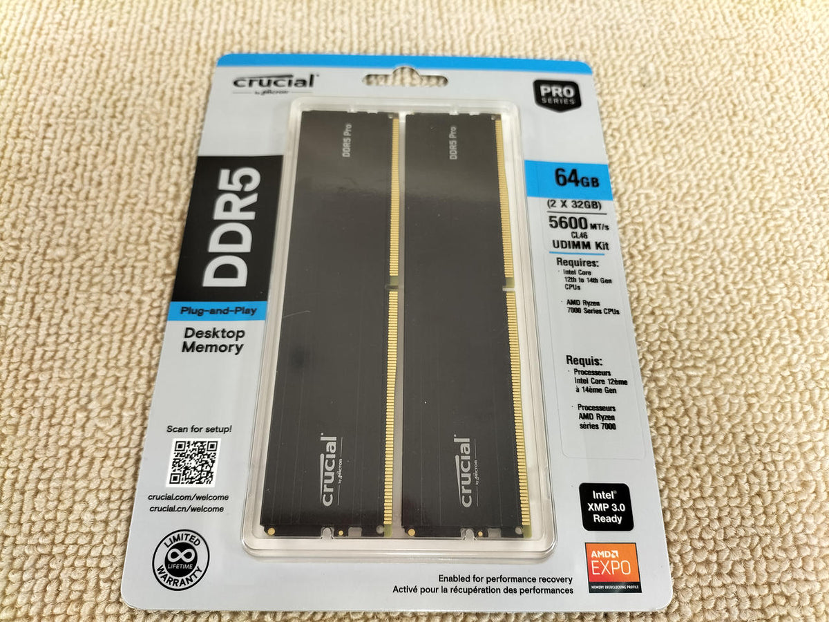 CRUCIAL DDR5 Memory CP2K32G56C46U5