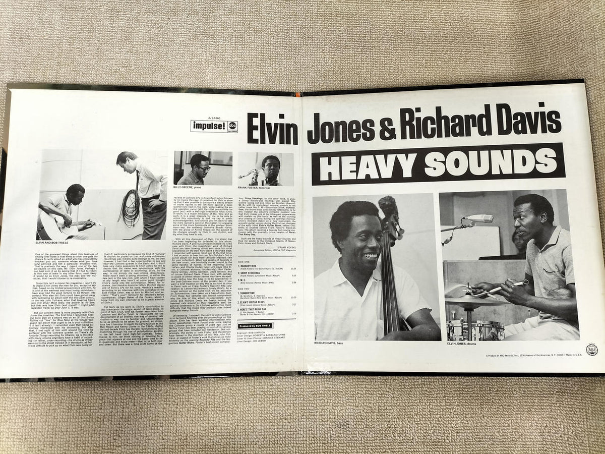 ABC RECORDS LP Record A-9160/HEAVY SOUNDS