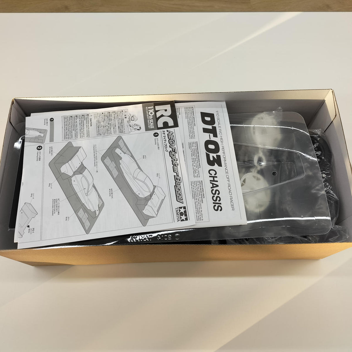 TAMIYA NEO FIGHTER BUGGY Neo Mighty Frog DT-03 - Banzai Thrifting | BanzaiHobby