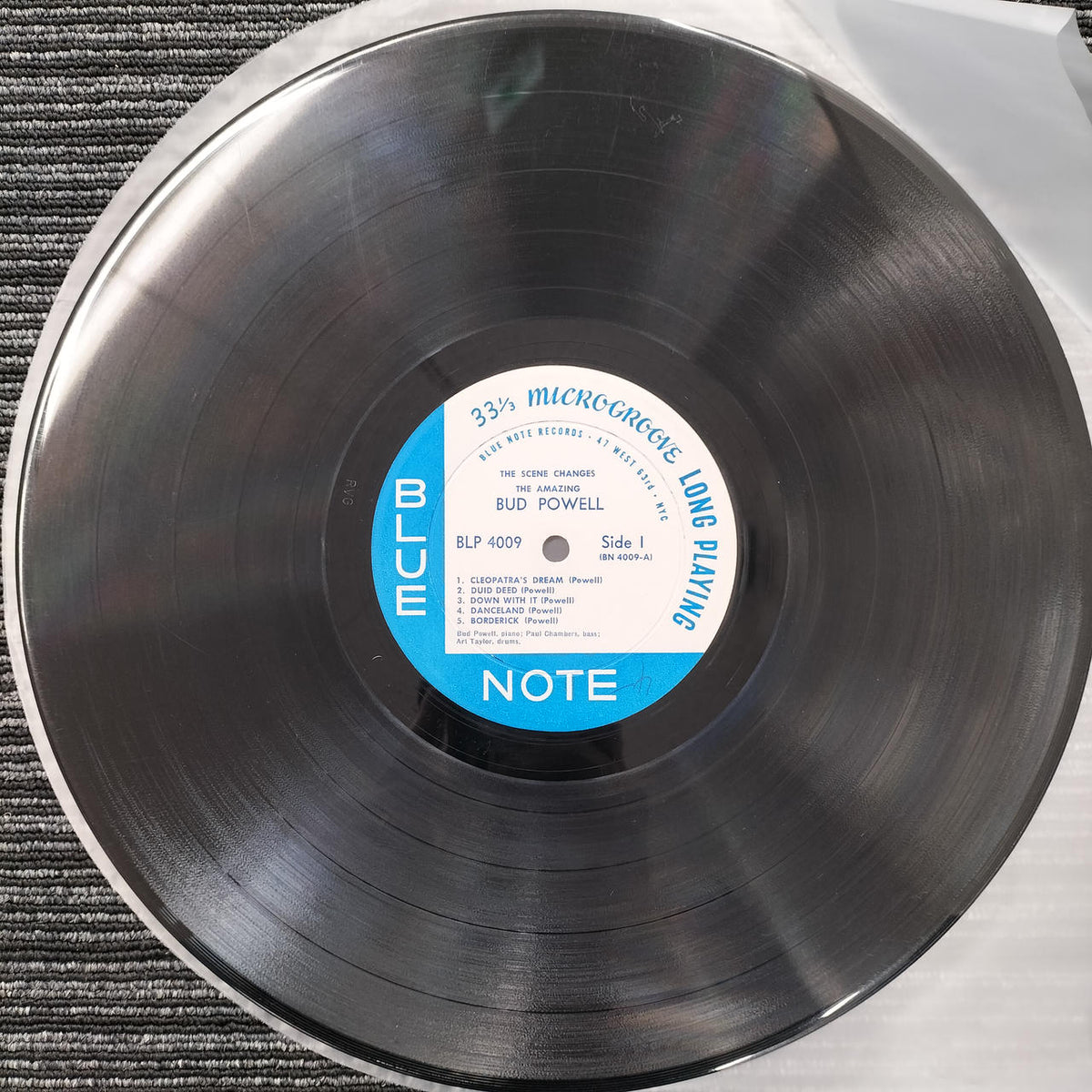 THE AMAZING BUD POWELL [Complete Original] Record THE SCENE CHANGE VOL.5