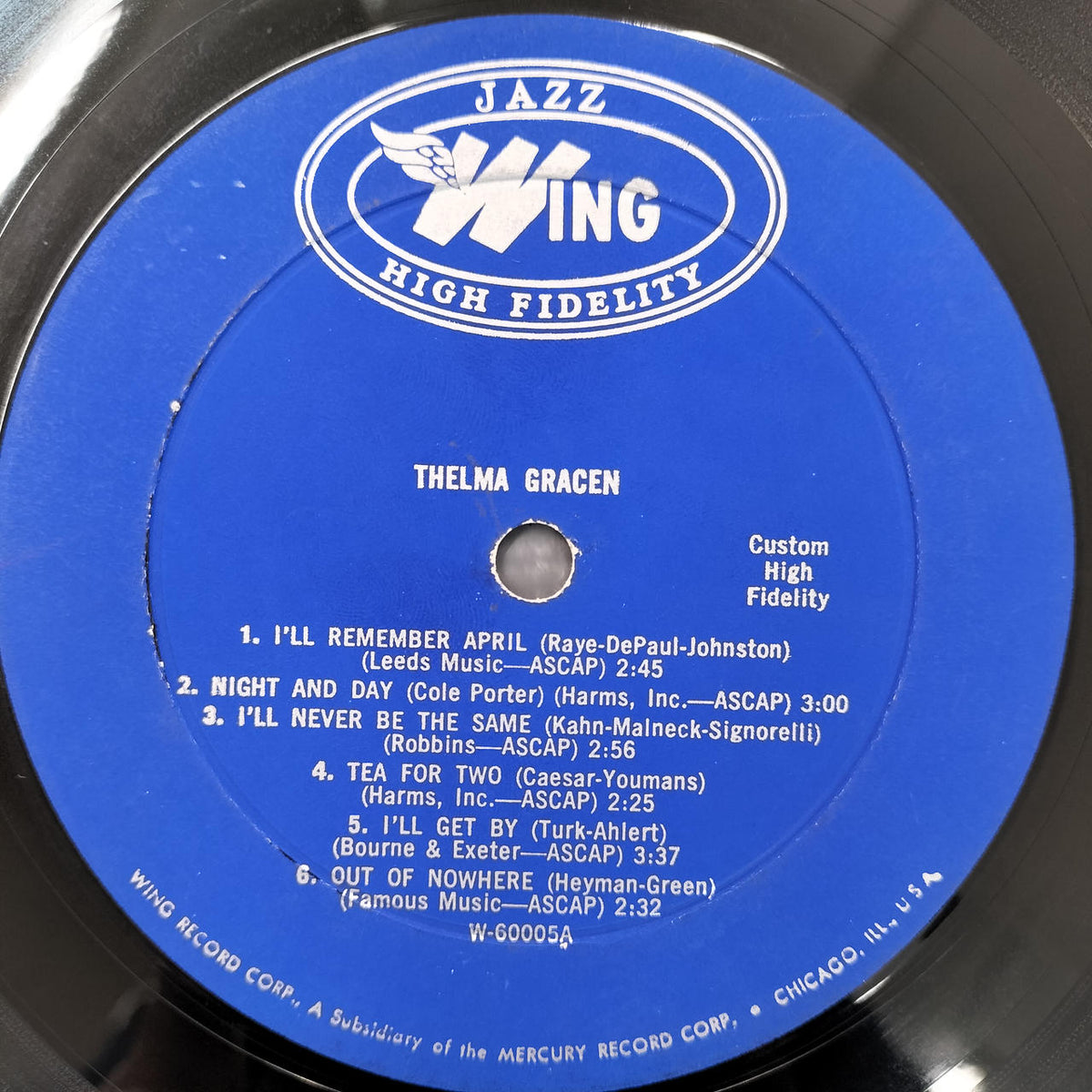 THELMA GRACEN [Scratched] Record S.T.