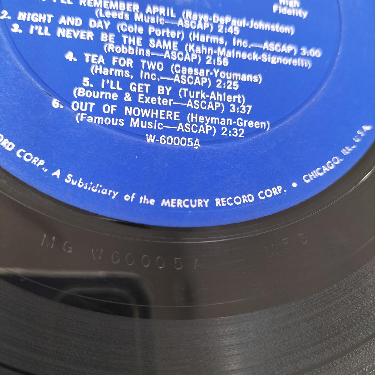 THELMA GRACEN [Scratched] Record S.T.