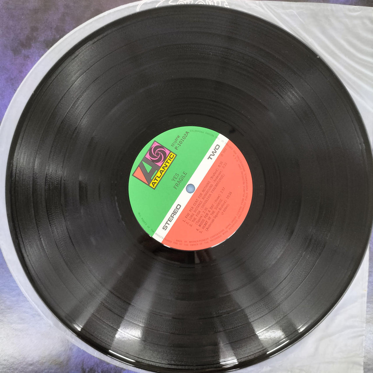Warner Pioneer Record Broken Thing