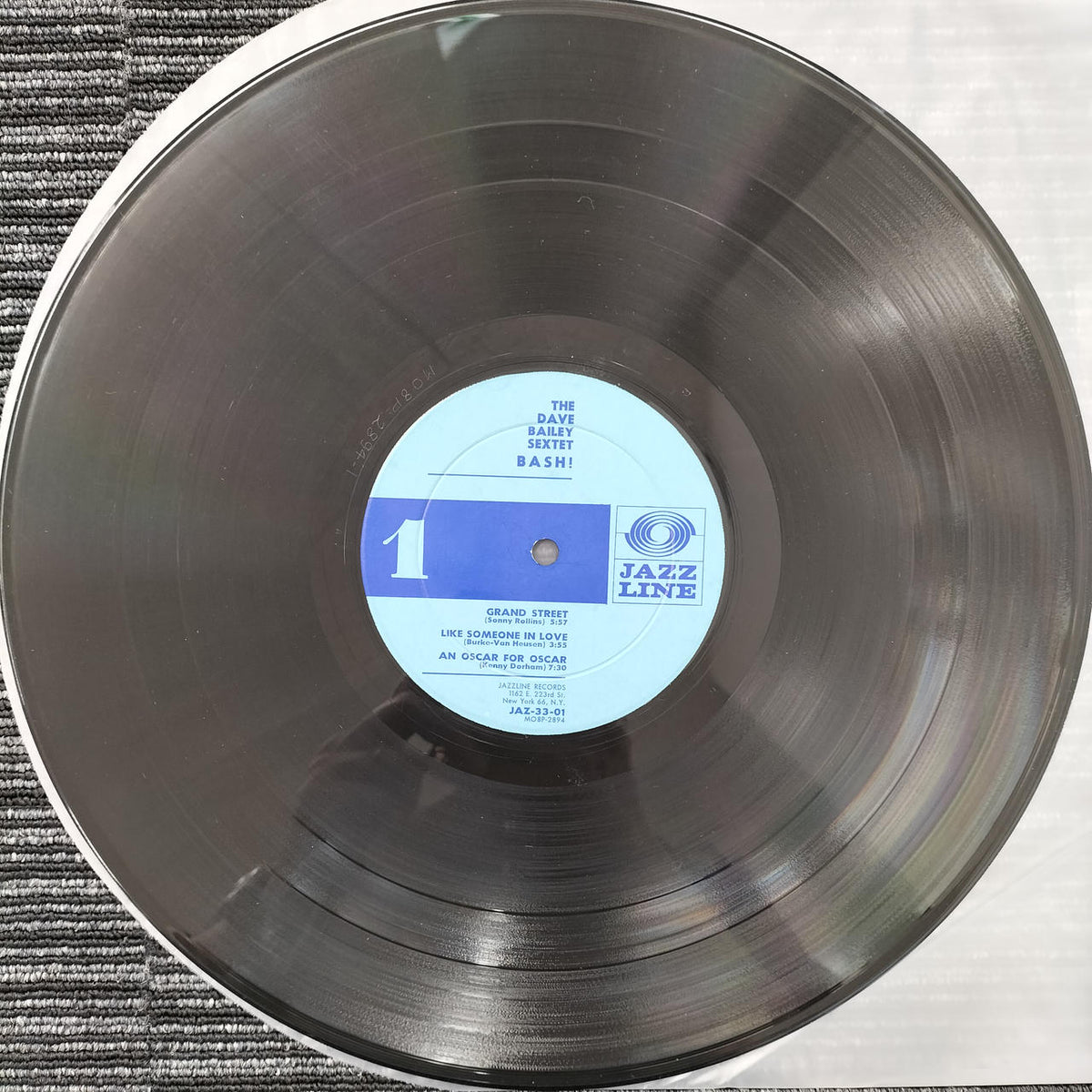 THE DAVE BAILEY SEXTET [Original Edition] Record BASH!