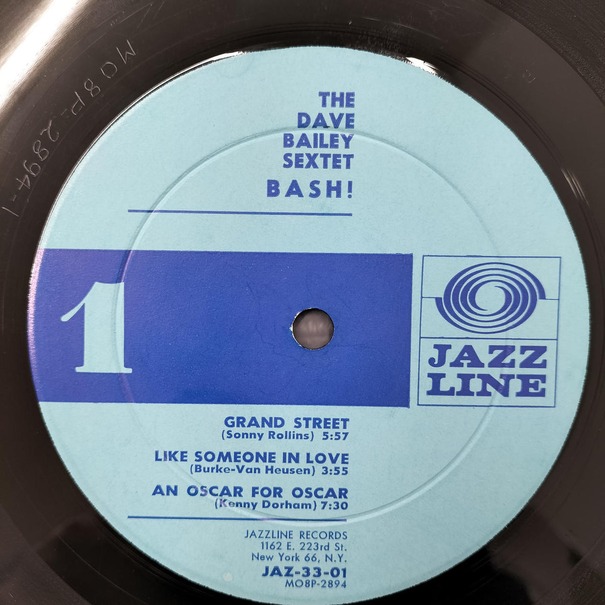 THE DAVE BAILEY SEXTET [Original Edition] Record BASH!