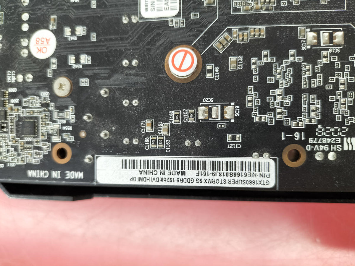 PARIT Graphics Card GTX1660 STORMX 6G