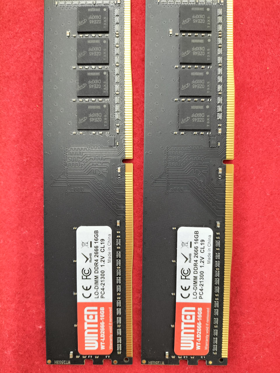 WINTEN DDR4 PC Memory 16GB×2 WT-LD2666-16GB