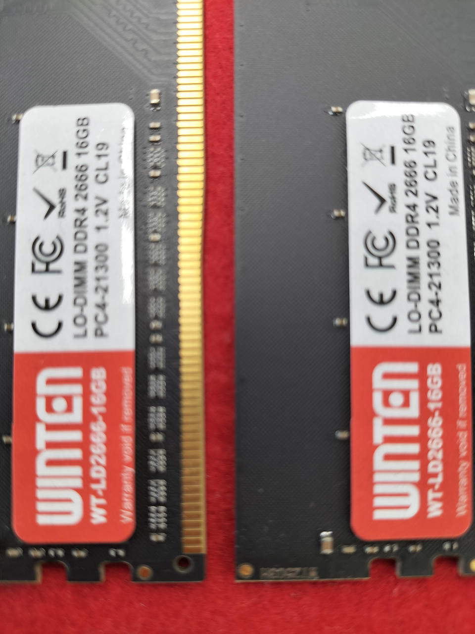 WINTEN DDR4 PC Memory 16GB×2 WT-LD2666-16GB